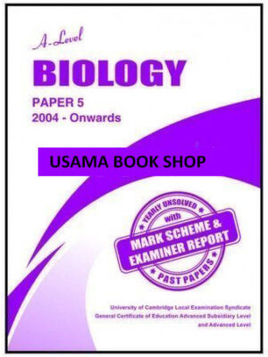 A Level Biology Paper 5 Unsolved upto June 2023
