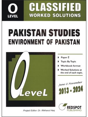 Redspot O Level Pakistan Studies Geography Classified Paper 2