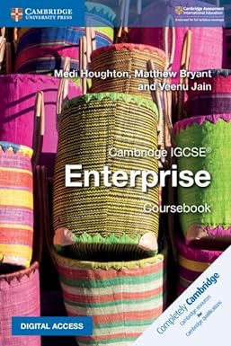 Cambridge IGCSE Enterprise Coursebook