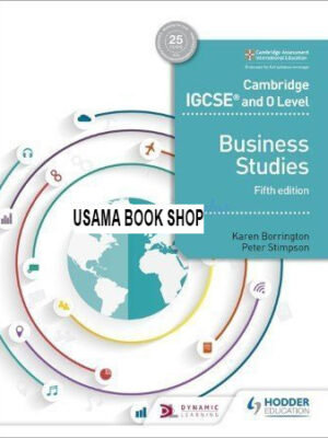 Cambridge IGCSE & O Level Business Studies 5th Edition South Asian Edition