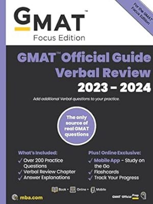 GMAT Official Guide Verbal Review 2023-2024, Focus Edition