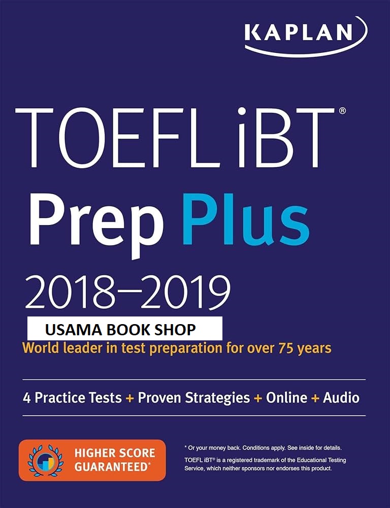 Kaplan TOEFL IBT Prep Plus 2018-2019 4 Practice Tests