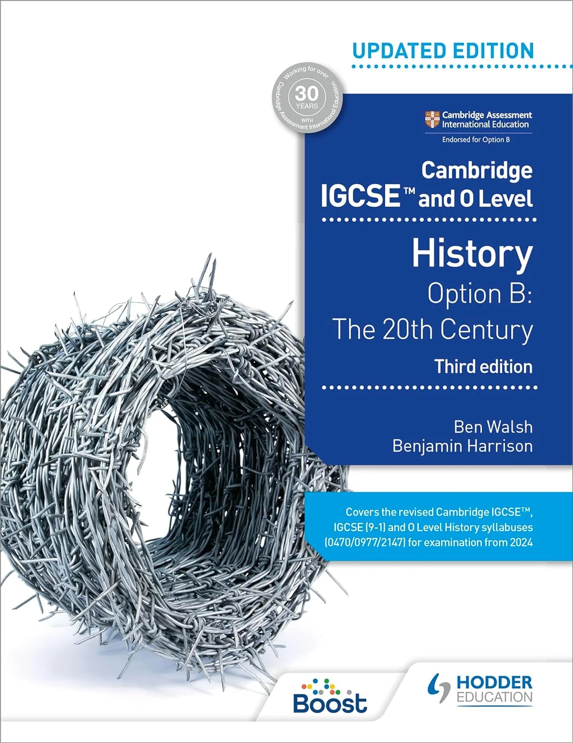 Cambridge IGCSE and O Level History 3rd Edition: Option B: