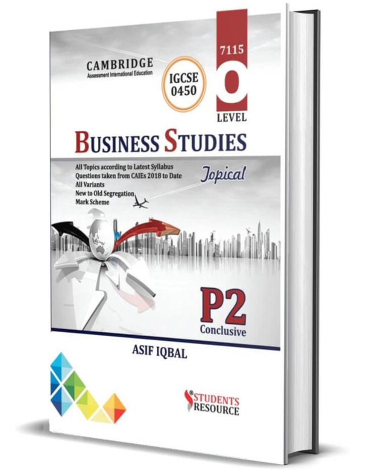 Students Resource O Level Business Studies P2