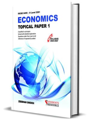 Students Resource O Level Economics P1