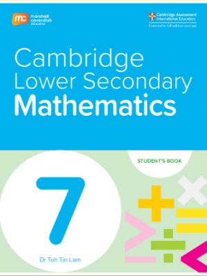 MARSHALL CAVENDISH CAMBRIDGE LOWER SECONDARY MATHEMATICS GRADE 7-STUDENT'S BOOK (EBOOK BUNDLE FOR 1 YEAR)